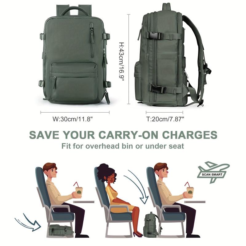 Large Capacity Travel Storage Backpack Lightweight Rucksack