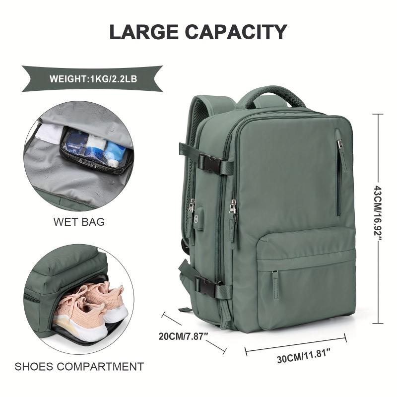 Large Capacity Travel Storage Backpack Lightweight Rucksack