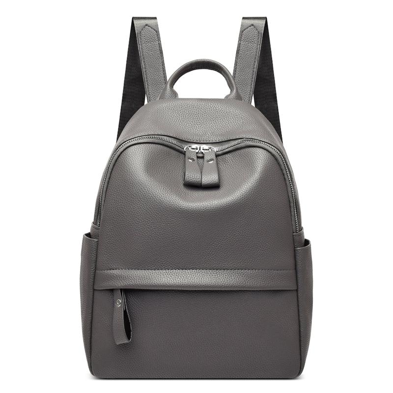 Women's Faux Leather Backpack Large Capacity Bag Adjustable Strap