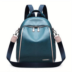 Vintage Casual Zipper Backpack Travel Daypack Storage Bag