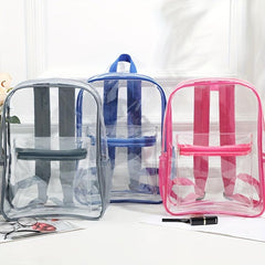 Waterproof Transparent Large Capacity PVC Backpack