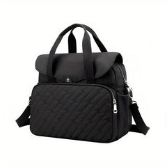 Solid Multifunctional Storage Backpack Laptop Bag