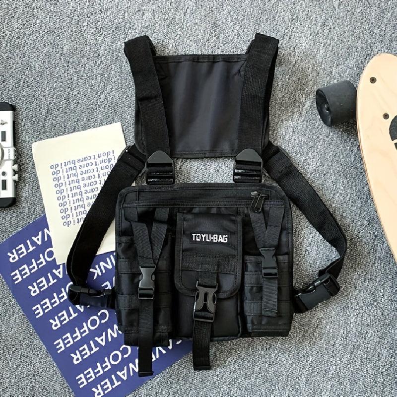 Unisex Chest Bags Tactical Vest Anti theft Safety Backpacks
