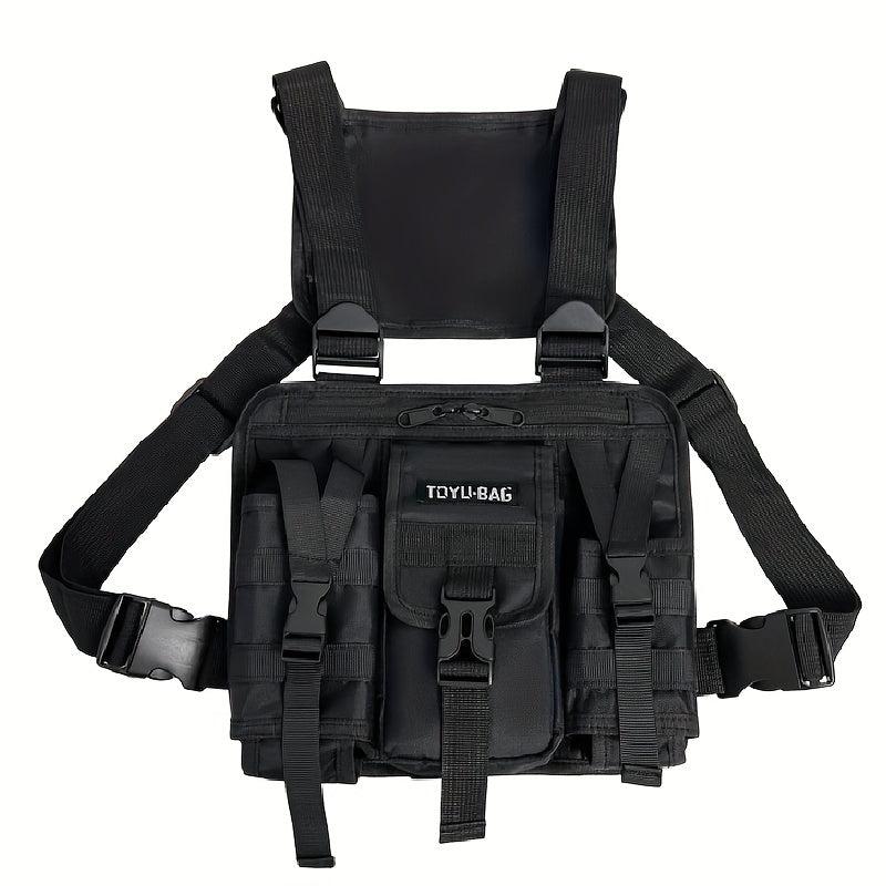 Unisex Chest Bags Tactical Vest Anti theft Safety Backpacks