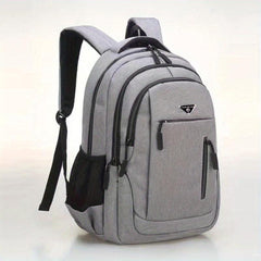 Father's Gift Laptop Backpack Large Capacity School Bag with USB Charging Port