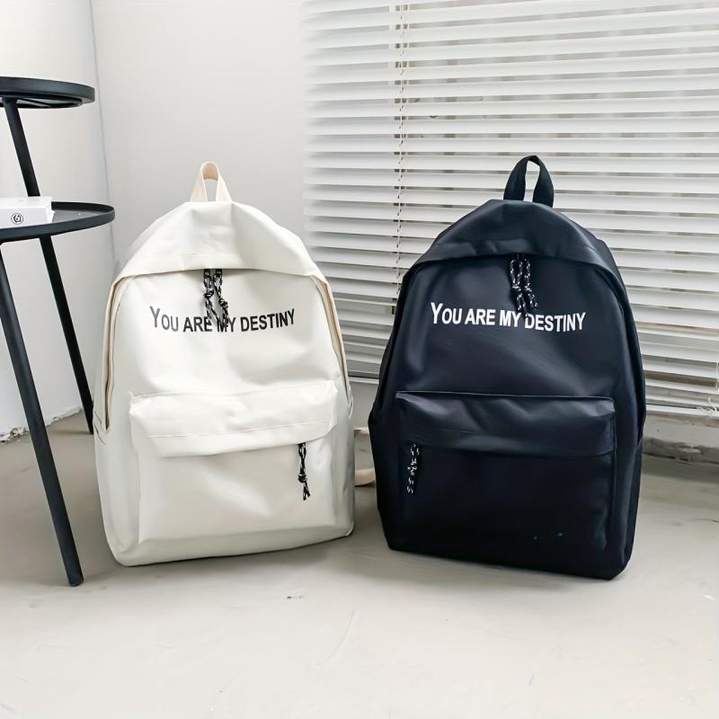 Preppy Style Teen Student Backpack for School & Travel