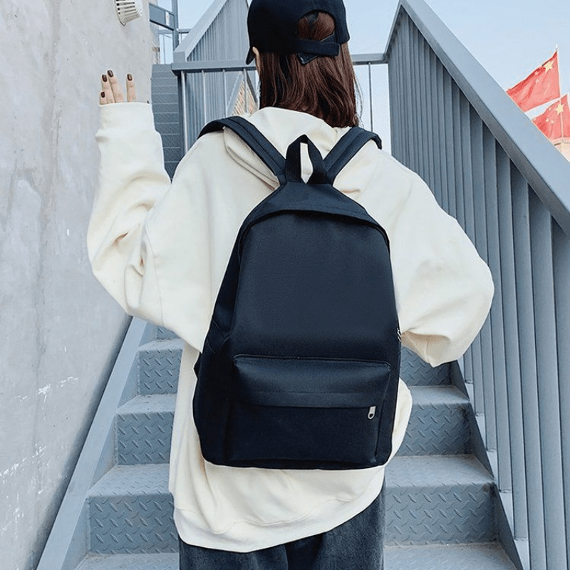 Preppy Style Teen Student Backpack for School & Travel