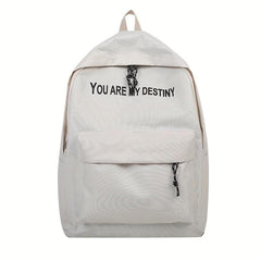 Preppy Style Teen Student Backpack for School & Travel