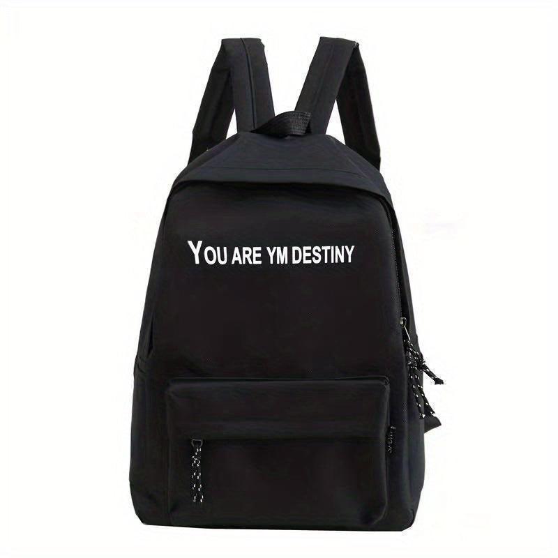 Preppy Style Teen Student Backpack for School & Travel