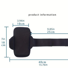 Waterproof Arm Bag Phone Pouch with Zipper for Running Fitness