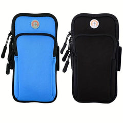 Waterproof Arm Bag Phone Pouch with Zipper for Running Fitness