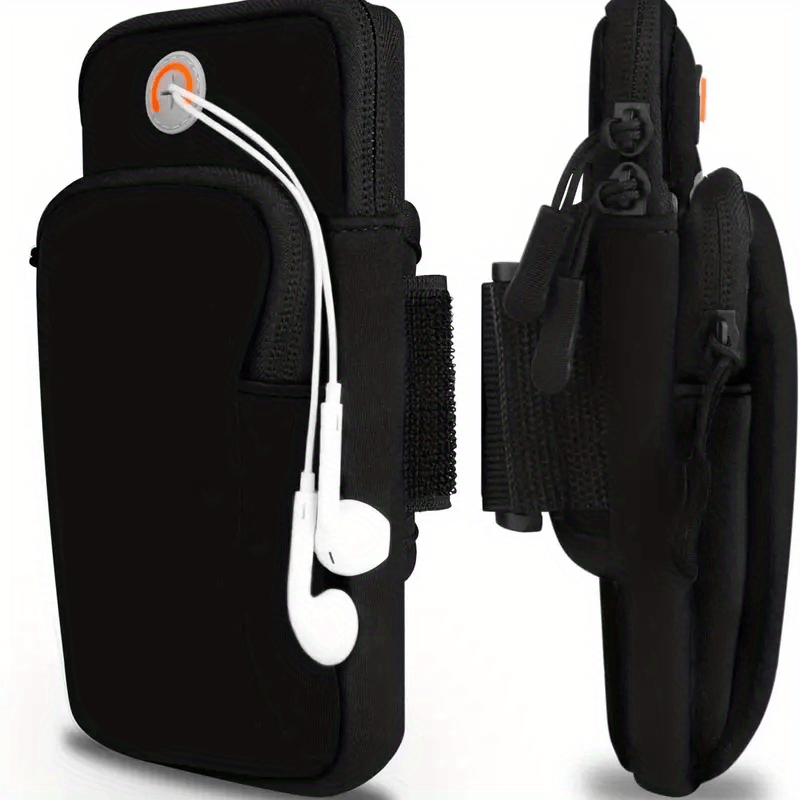 Waterproof Arm Bag Phone Pouch with Zipper for Running Fitness