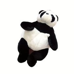 Plush Panda School Bag Faux Fur Purse for Kids