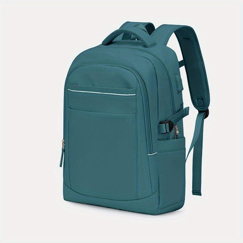 Large Capacity School Backpack with Laptop Pocket and USB Port
