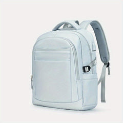 Large Capacity School Backpack with Laptop Pocket and USB Port