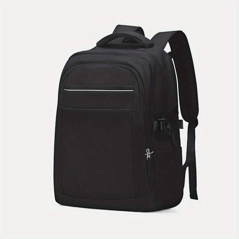 Large Capacity School Backpack with Laptop Pocket and USB Port