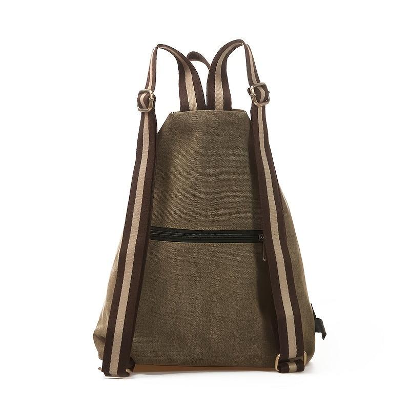 Stylish Canvas Backpack for Work & School