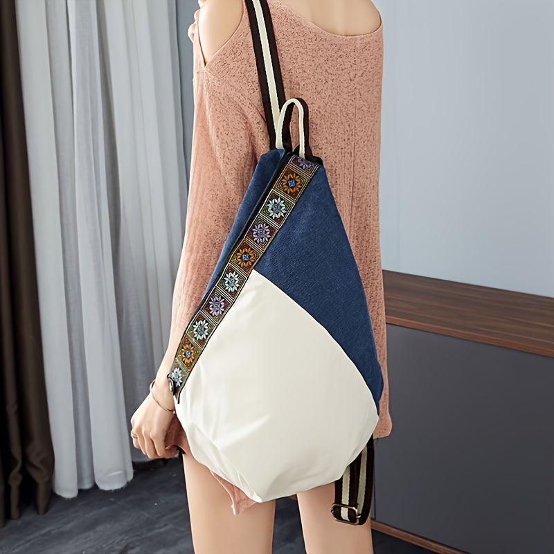 Stylish Canvas Backpack for Work & School