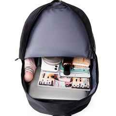 3pcs Large Capacity Backpack Shoulder Bag Clutch Purse Set