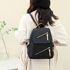 Casual Flap Rucksack Women's Travel Backpack