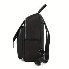 Casual Solid Backpack All Match Storage Rucksack Multifunctional Travel Bag