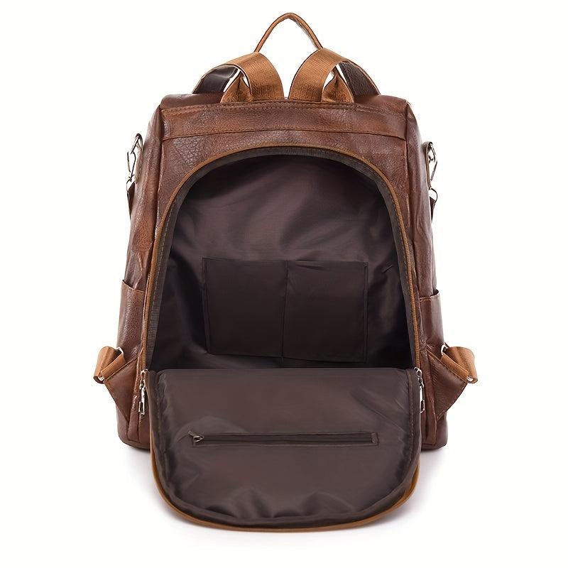 Vintage Anti Theft Backpack Purse Convertible Travel Daypack