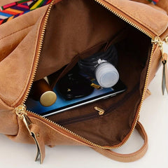 Vintage Convertible Backpack Purse Retro Daypack Women's Shoulder Bag
