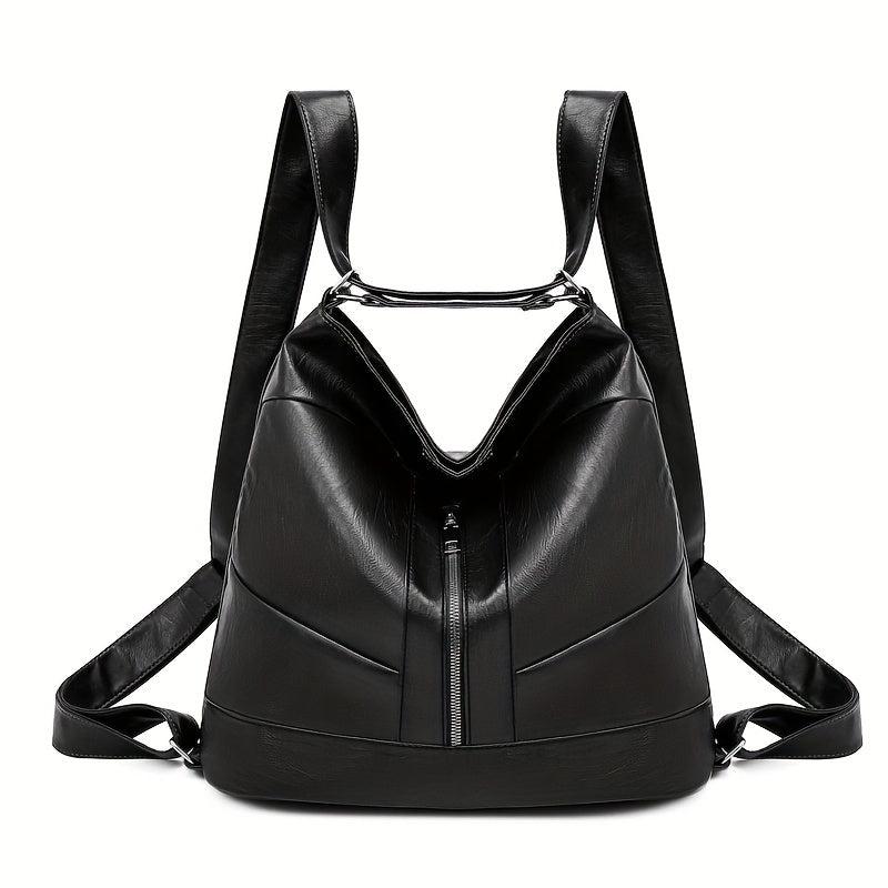 Vintage Large Capacity Zipper Backpack for Travel
