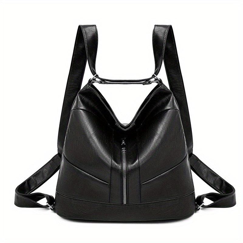 Vintage Large Capacity Zipper Backpack for Travel