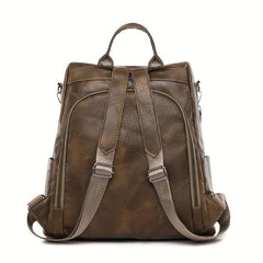 Retro Style Backpack Purse For Women Two way Shoulder Bag