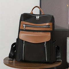 Classic Anti Theft Zipper Daypack Women's Backpack Purse