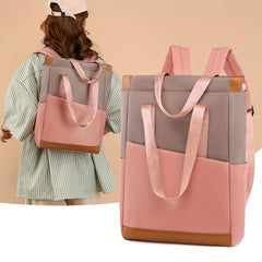 Large Capacity Double Shoulder Bag Waterproof Backpack