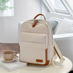Large Capacity Preppy Backpack for School Laptop BookBag