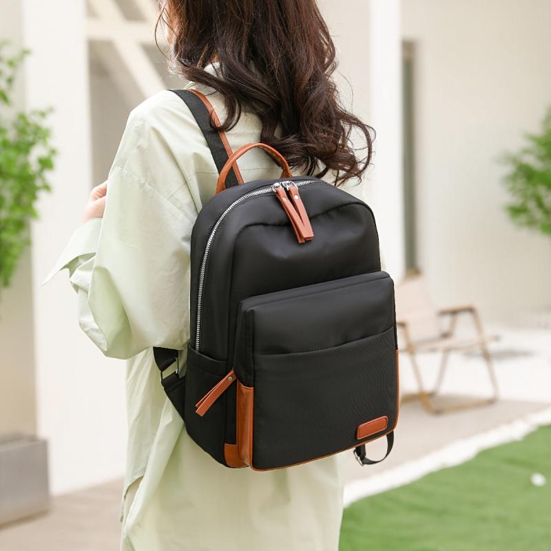 Large Capacity Preppy Backpack for School Laptop BookBag