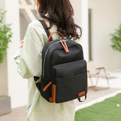 Large Capacity Preppy Backpack for School Laptop BookBag