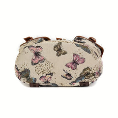 Butterfly Drawstring Large Capacity Preppy Backpack