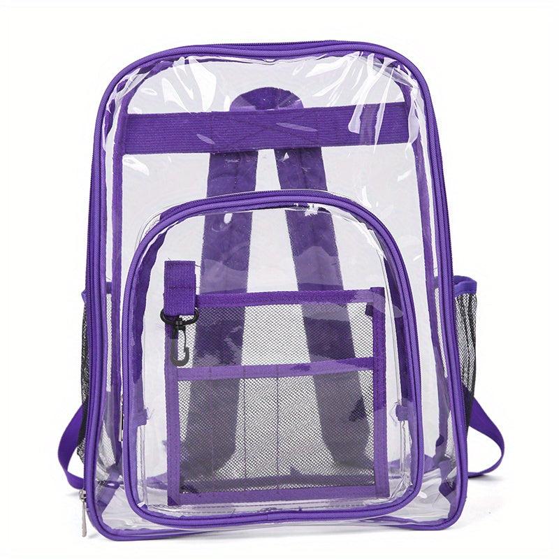 Clear Backpack Waterproof for School and Travel