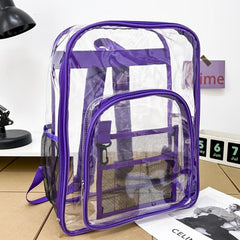 Clear Backpack Waterproof for School and Travel