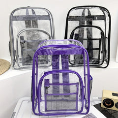 Clear Backpack Waterproof for School and Travel