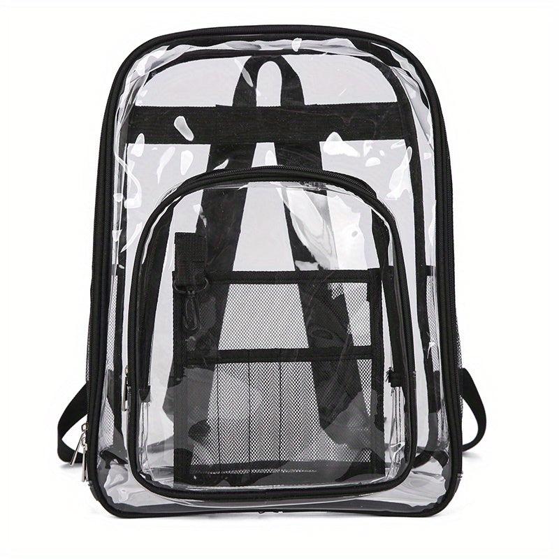 Clear Backpack Waterproof for School and Travel