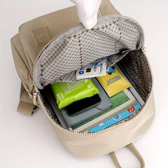 Women's Casual Nylon Backpack Waterproof Outdoor Travel Daypack