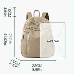 Women's Casual Nylon Backpack Waterproof Outdoor Travel Daypack