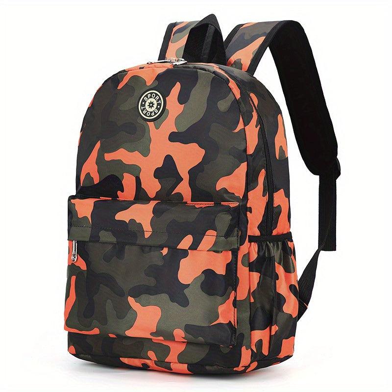 Camouflage Pattern Backpack Lightweight Rucksack