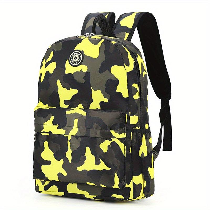 Camouflage Pattern Backpack Lightweight Rucksack