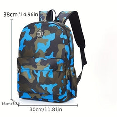 Camouflage Pattern Backpack Lightweight Rucksack
