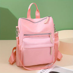 Casual Oxford Backpack Purse Lightweight Two Way Shoulder Bag