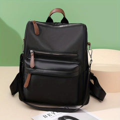 Casual Oxford Backpack Purse Lightweight Two Way Shoulder Bag