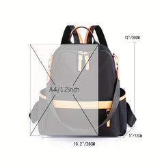 Anti Theft Large Capacity Preppy Backpack