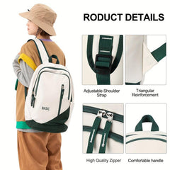 Preppy School Backpack Laptop School Bag for Students Girls