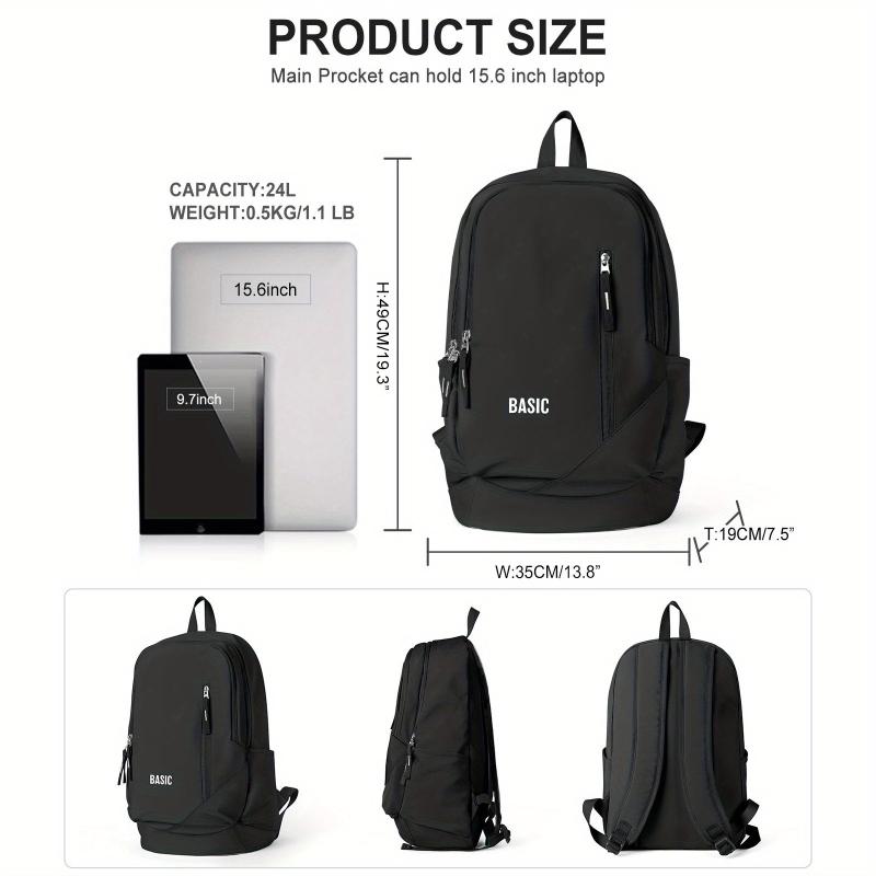 Preppy School Backpack Laptop School Bag for Students Girls